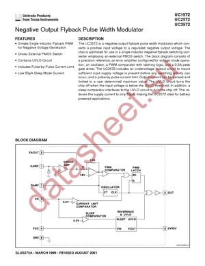 UC3572DTRG4 datasheet  